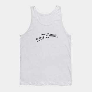 Minimal Cat Animals Doodle Tank Top